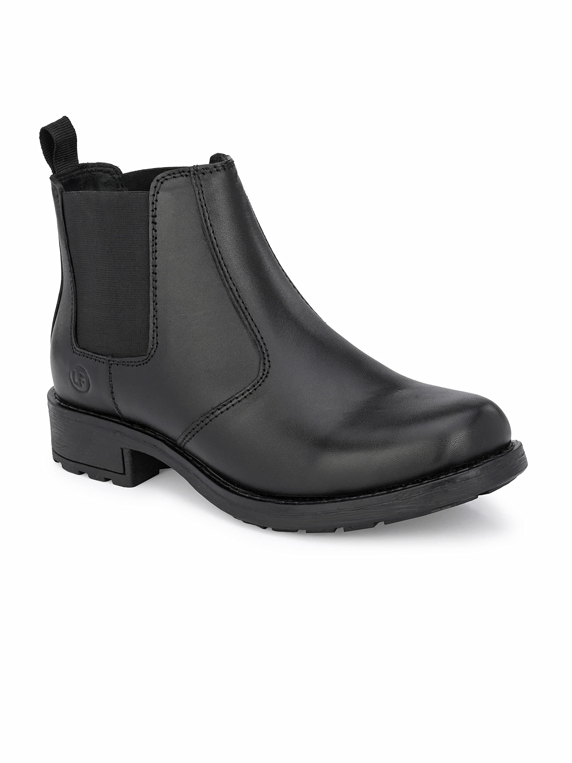 LEFORE Genuine Leather Casual Boots for Women (K022BLK36) Black (B09SV5YCD7) Amazon Price History, Amazon Price Tracker