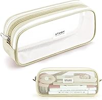 Vista 13 de Bolsa de Lápices de Malla Transparente de Fancy Forest, Estuche de Gran Capacidad para Lápices de Escuela y Estudiantes