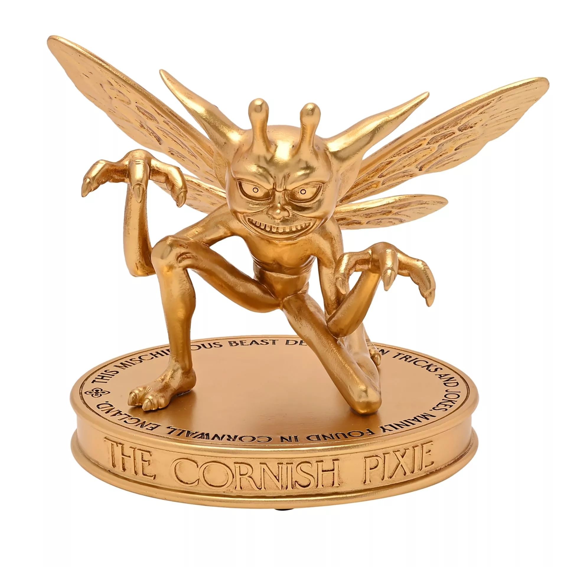 The Gift Experience Golden Warner Bros Harry Potter Herbology Cornish Pixie Figurine