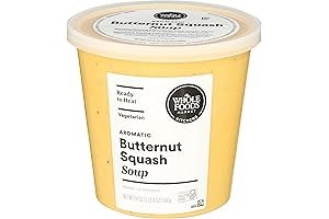Aromatic Butternut Squash Soup: Nutritious and Savory Whole Foods Delicacy