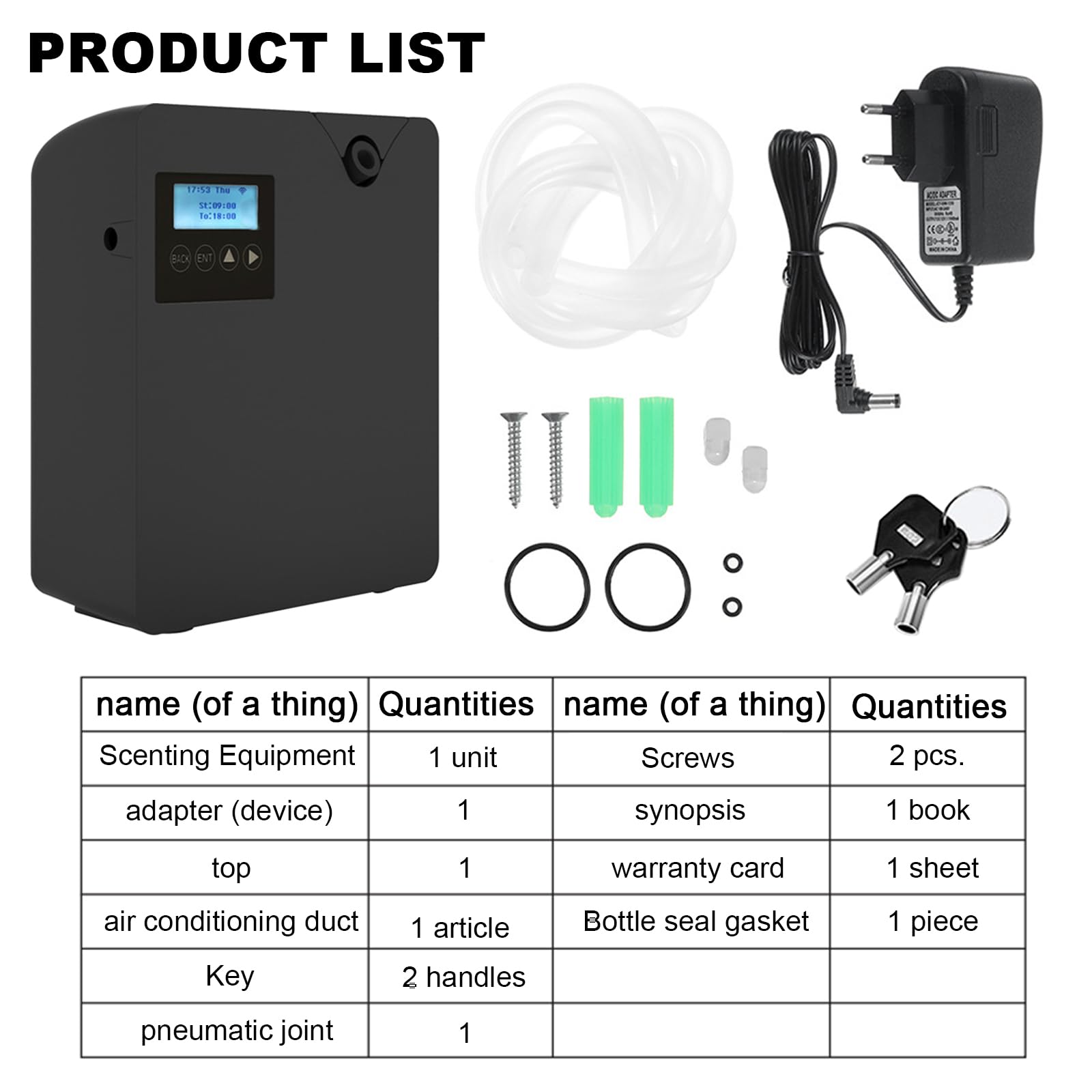 Dyfuzor perfum, inteligentna maszyna powietrzna z technologią zamgławiania domu, dyfuzor do aromaterapii Bluetooth i WiFi, odpowiedni do holu hotelowego, korytarza, sypialni, pudełka itp