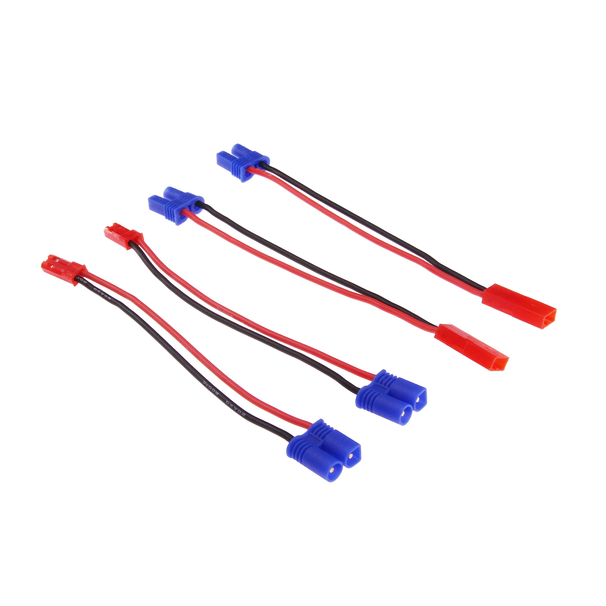 Câble adaptateur JST vers EC2 de haute précision avec fil 20 AWG pour modèle RC - 4