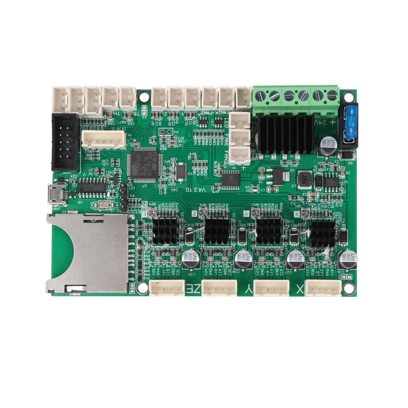Scheda Silenziosa CR-30 Compatibile Con Creality | Stampa 3D, funzionamento a bassa rumorosità, driver TMC2208, scheda di controllo STM32 a 32 bit