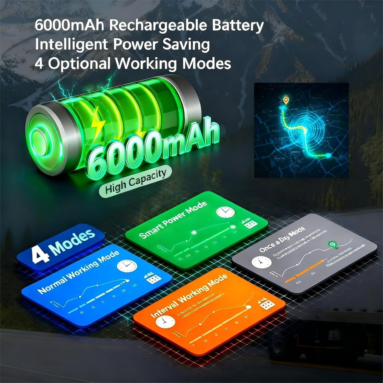 GPS Tracker for Vehicles, Tracking Devices for Cars Hidden Real-Time 4G LTE with Global Coverage, IP67 Waterproof Magnetic Mount, 6-Month Battery, for Fleets & Family 4 71oVaNRS0IL. AC SL1500