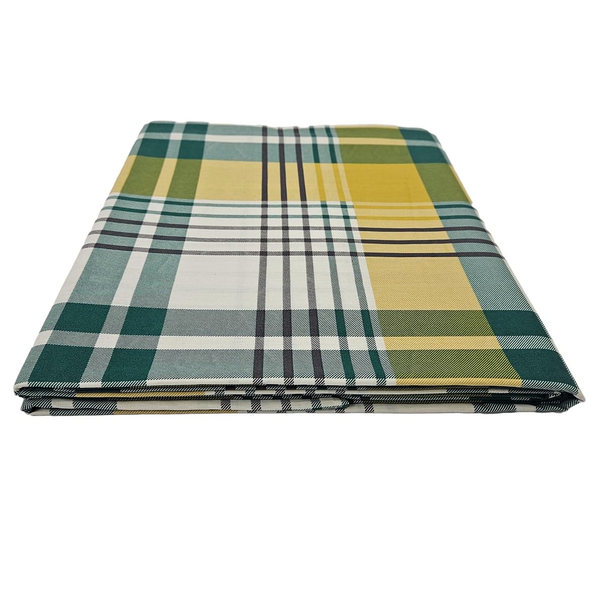 Vico Casa Telo arredo copritutto 270x270cm in puro cotone MADE IN ITALY by Biancoperla/Foulard copriletto matrimoniale, modello BACH colore Verde