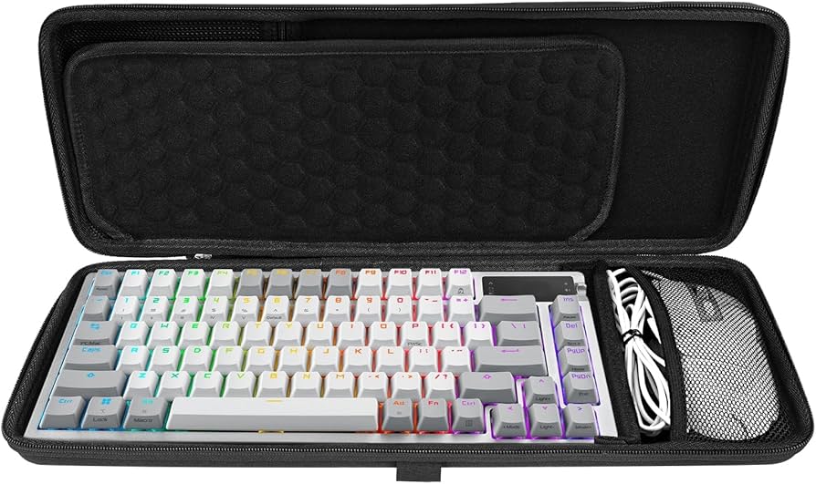 LYRISH 4弦 6キー 琴 キャリングケース付き Amazon.co.jp: Linkidea コンパクト 60% キーボード用ハードトラベル