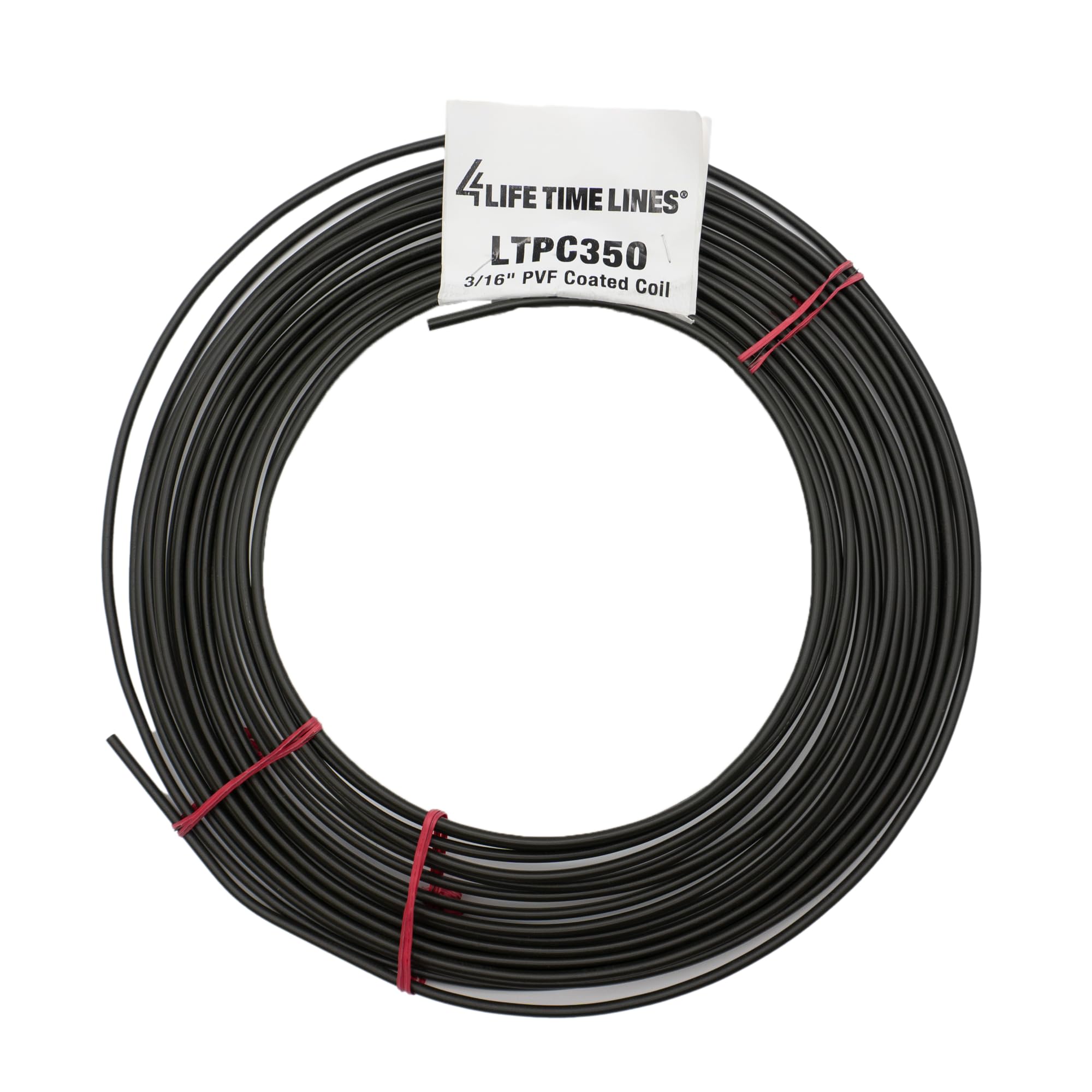 4LIFETIMELINES 3/16" x 50' PVF-Coated Brazed Steel Brake Line Replacement Coil Roll, 30x Corrosion Resistance of Galvanized Steel, Brake Line Coil