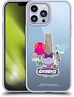 Vista 1 de Head Case Designs Funda de gel con licencia oficial de Chowder: serie animada de personajes artísticos [protección de grado militar] compatible