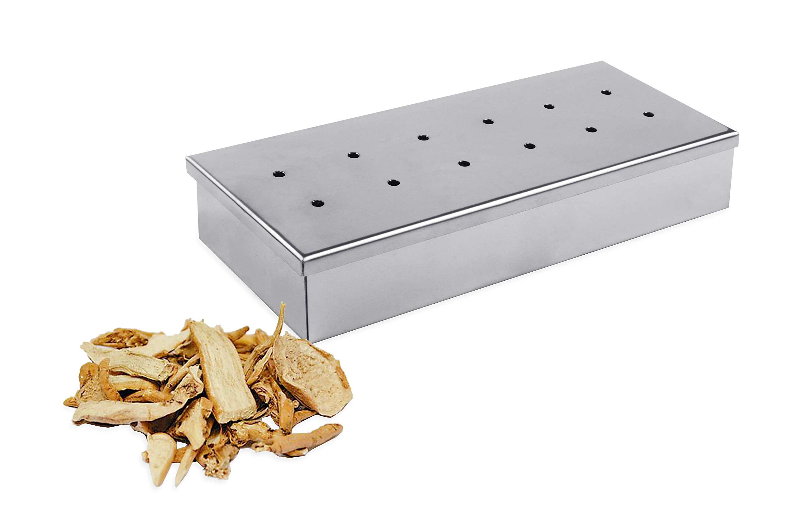 HeRo24 Smoker box smoker box aroma box for the perfect barbecue taste