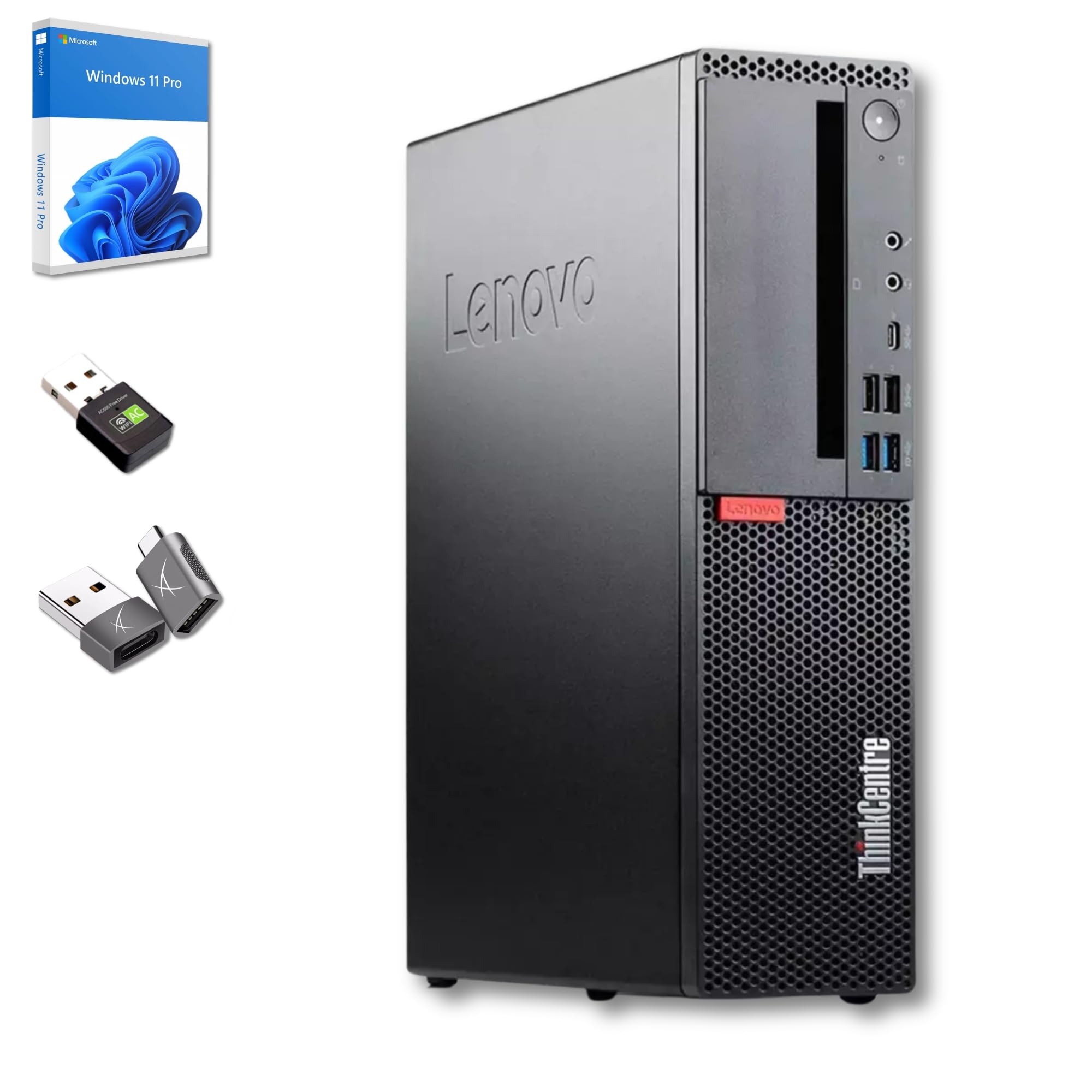 Lenovo ThinkCentre M920s SFF | Intel Core i7-8700 | 16 GB RAM | 512 gb SSD Windows 11 Pro WiFi Bluetooth Display Port USB Type-C – 36 Monate GARANTIE (überholt)