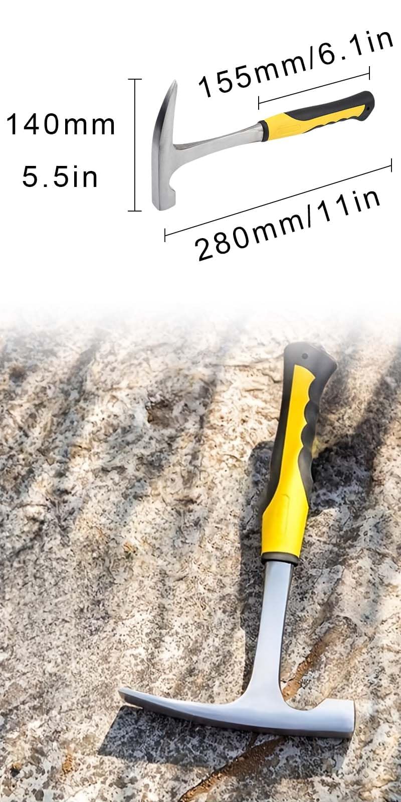 Martillogeológico, Martilloparaladrillos, Martillodeexploracióngeológica, Martillodecincelgeológico, herramientas geológicas, suministros mineros, herramientas de exploración