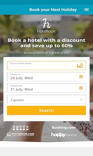 Book My Holiday-Hotel flight finder