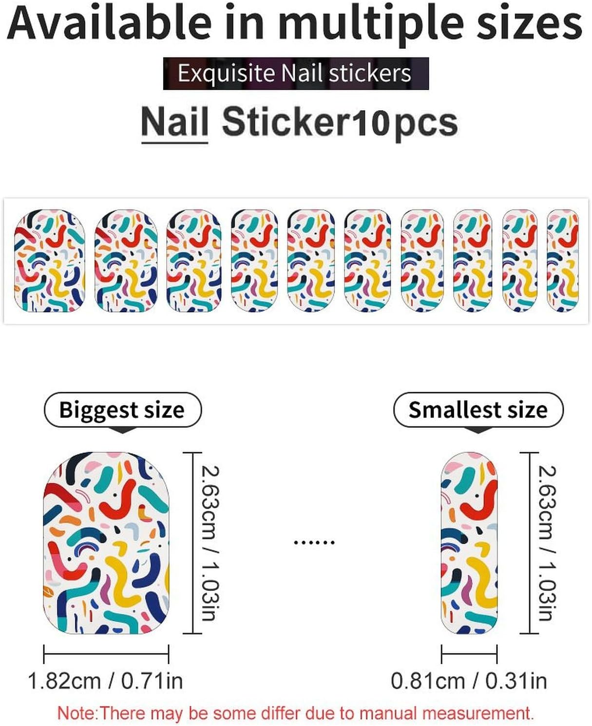 Nail Strips Bundle Full Wrap Long Lasting Nail Polish Strips Easy Application and Removal Salon Quality Self Adhesive Art Stickers for Women Gifts
