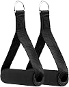FITCOZI Nylon Exercise Handles Cable Machine Attachments Resistance Bands Handles Grips Fitness Strap Stirrup Handle Cable Attachment for Yoga Exercise Workout Gym Resistance Training gallery image