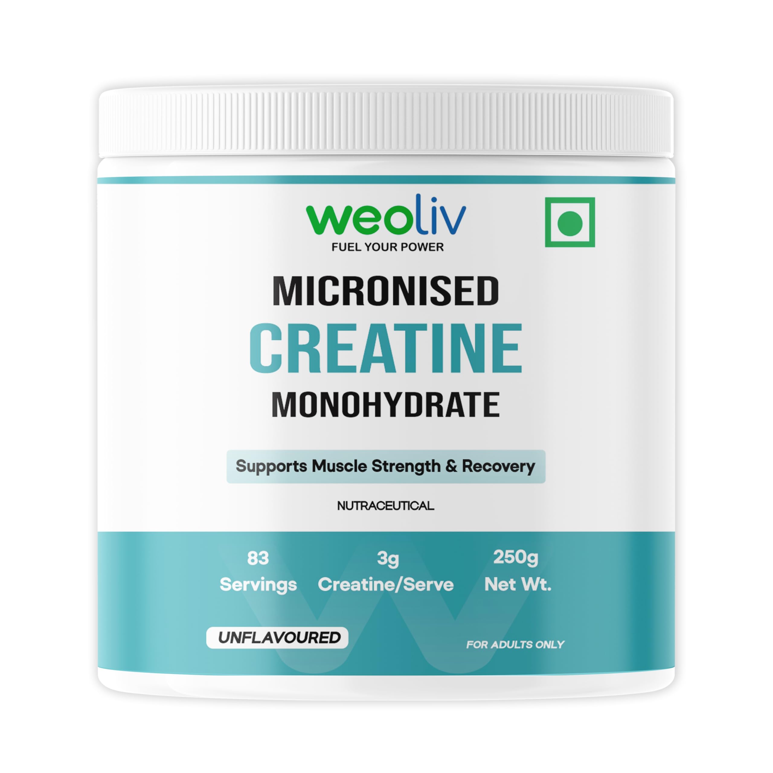 Micronised Creatine Monohydrate Powder (250g, 83 Servings) | Unflavoured | Pure Creatine for Muscle Gain, Strength & Recovery | Rapid Absorption Pre/Post Workout Supplement for Men, Women & Athletes-image-14
