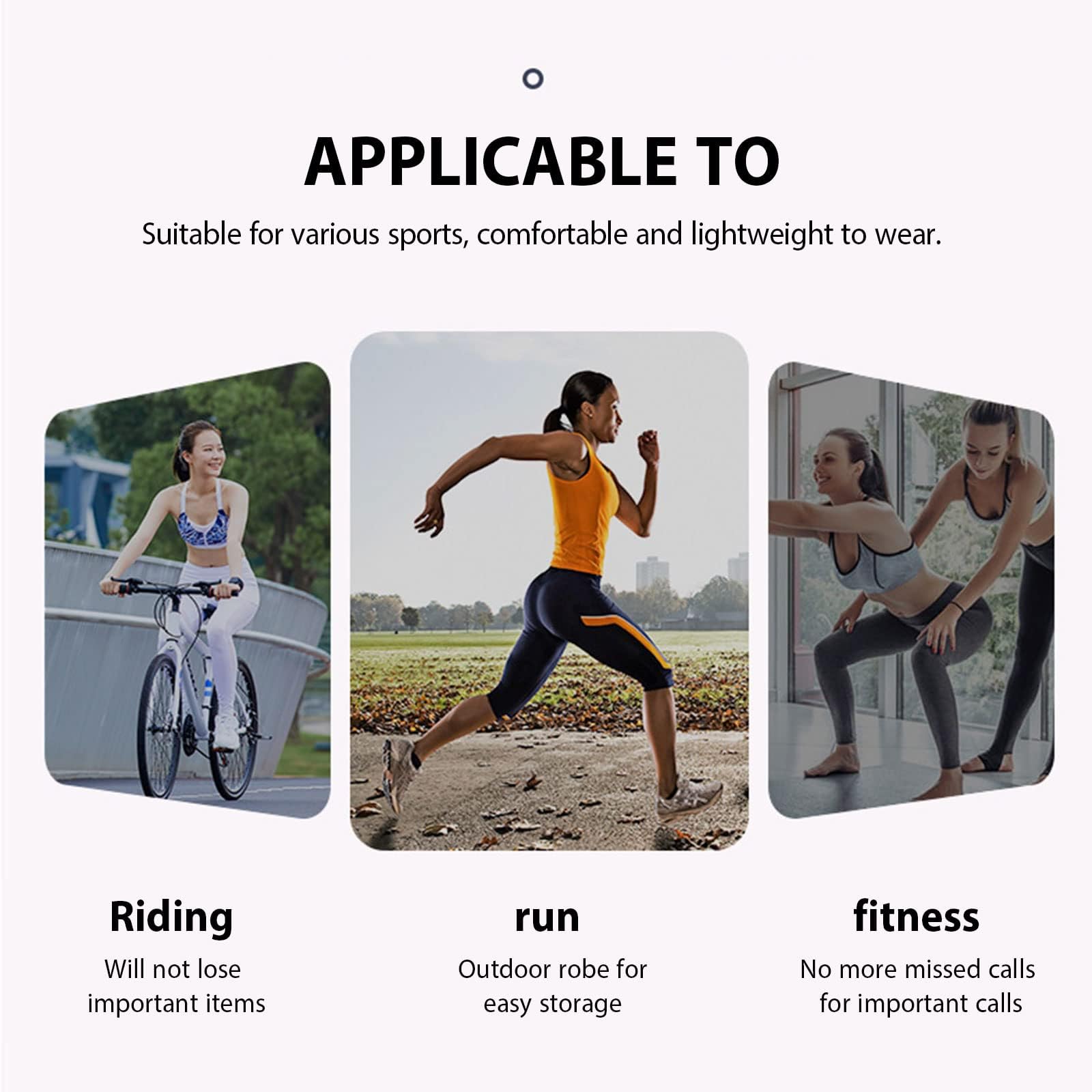 Multifunktionale atmungsaktive verdeckte Hüfttasche aus Strick,universeller Laufgürtel，Gürteltasche Lauf-Hüfttasche Mit Großer Kapazität,Geeignet für Laufen,Radfahren,Jogging（Schwarz M）