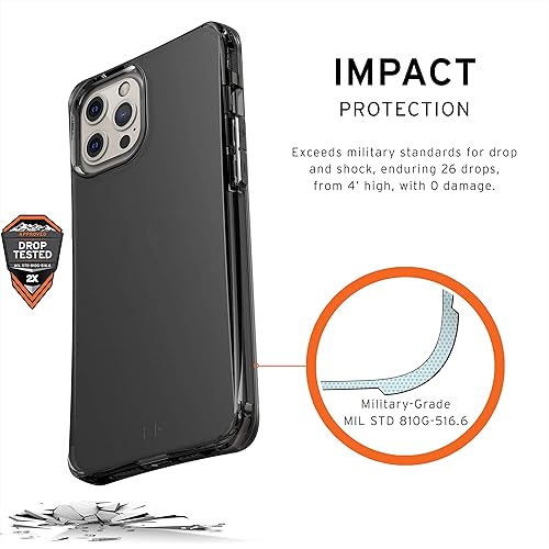Miniatura 3 de URBAN ARMOR GEAR UAG Funda protectora para iPhone 12 Pro Max 5G (pantalla de 6.7 pulgadas), resistente y ligera, delgada, a prueba de golpes,