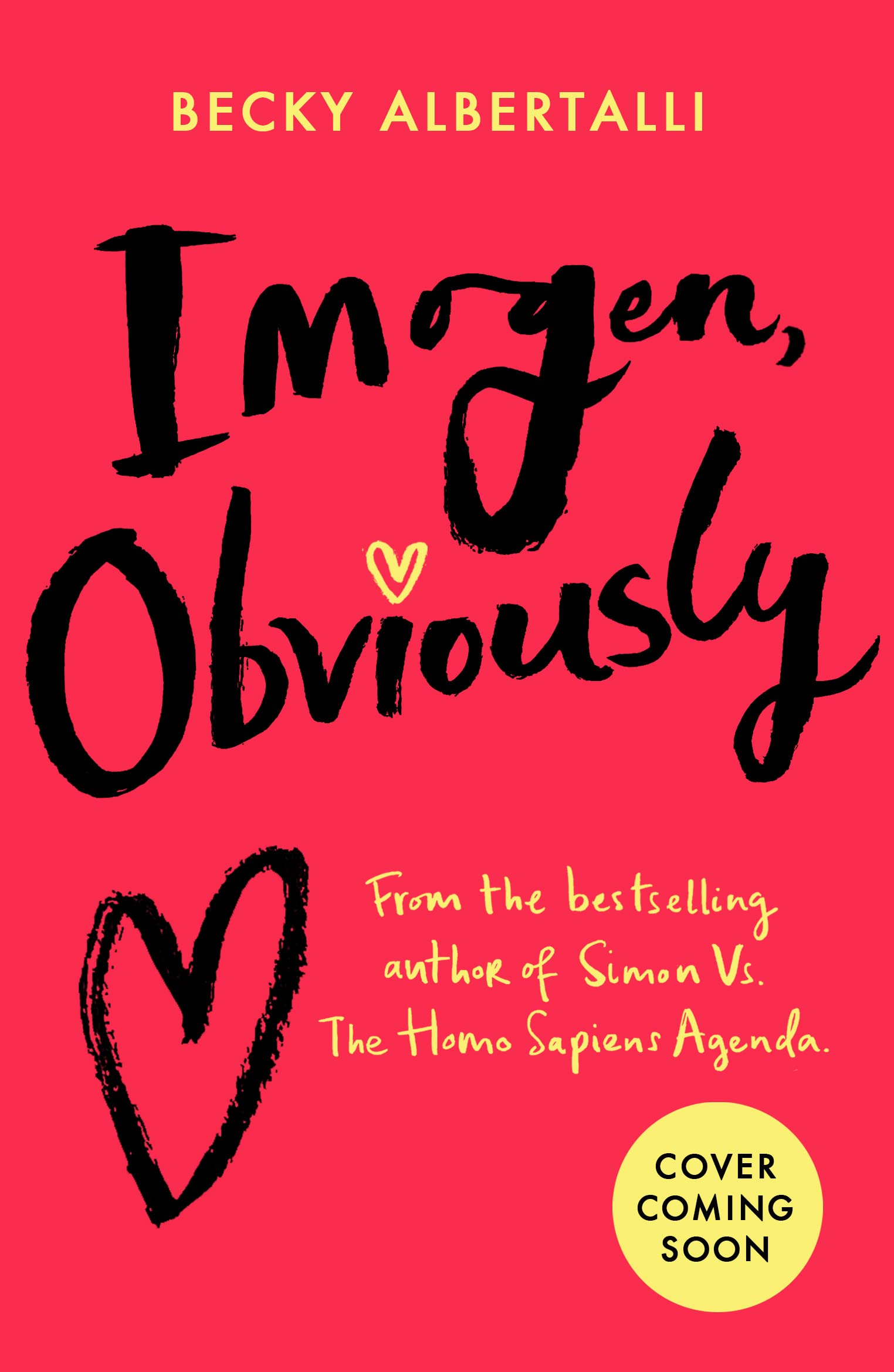 Imogen, Obviously: From the bestselling author of Simon vs the Homo Sapiens Agenda