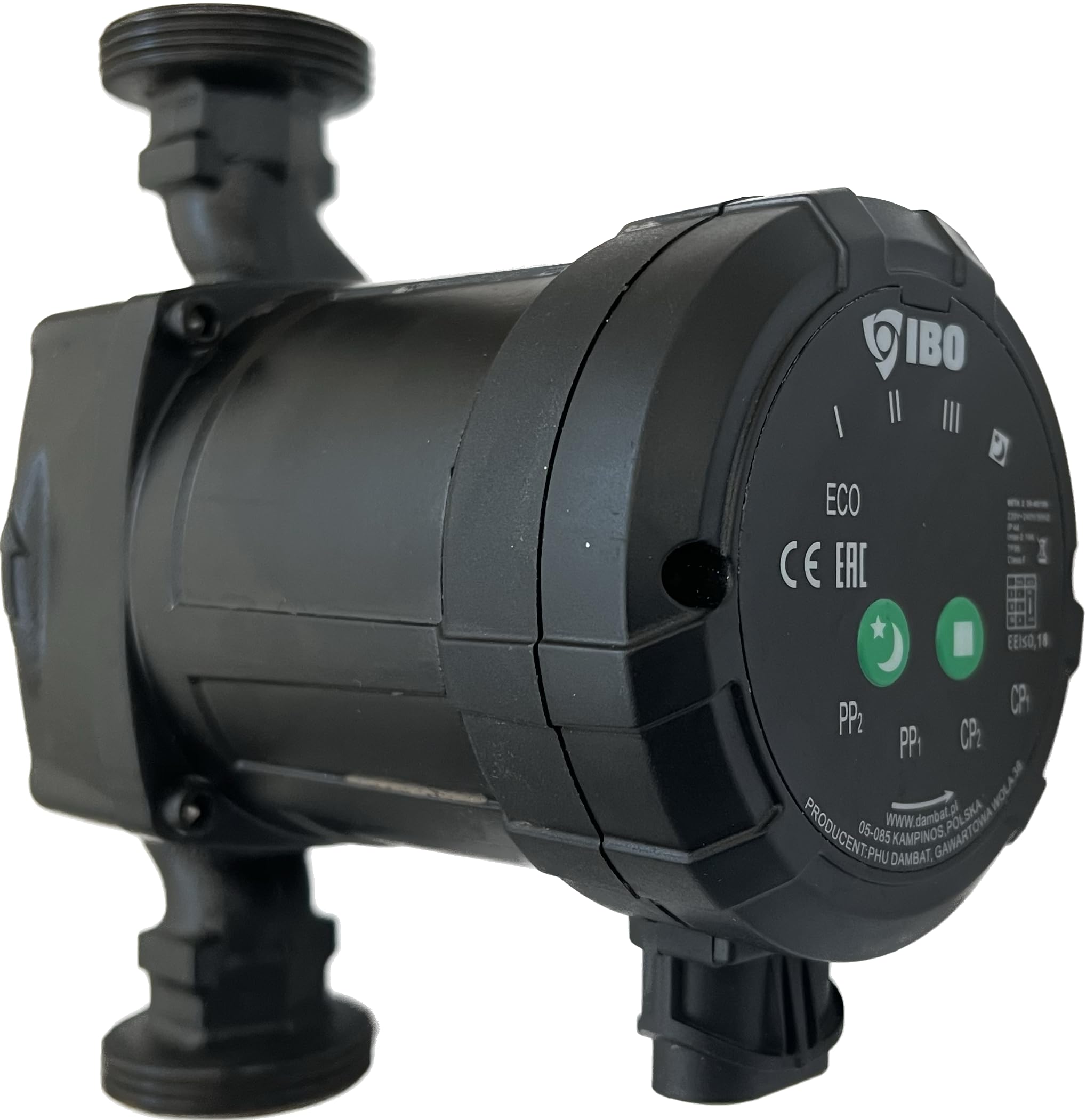 IBO Pompa di circolazione BETA2 25-60/180 elettronica ad alta efficienza | 002028 | Riscaldamento ad acqua calda | Pompa a corrente umida | Classe A