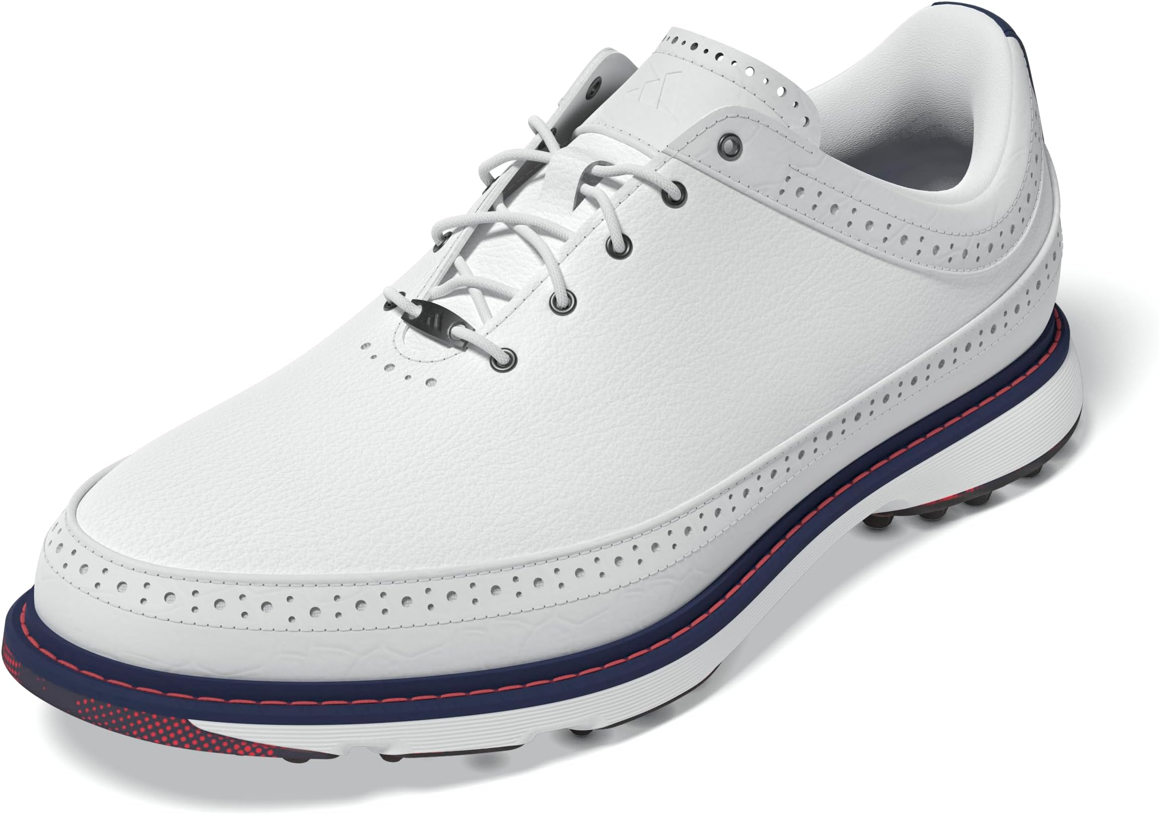adidas red white blue golf shoes