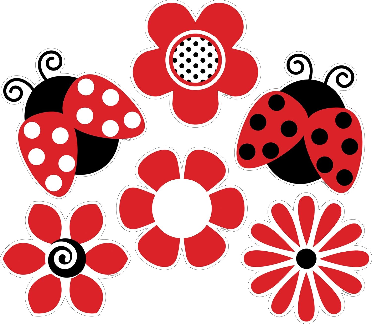 Barker Creek Designer Classroom Set, Just Dotty, Brighten Your Classroom and Stay Organized with This Coordinating Set! (3570)