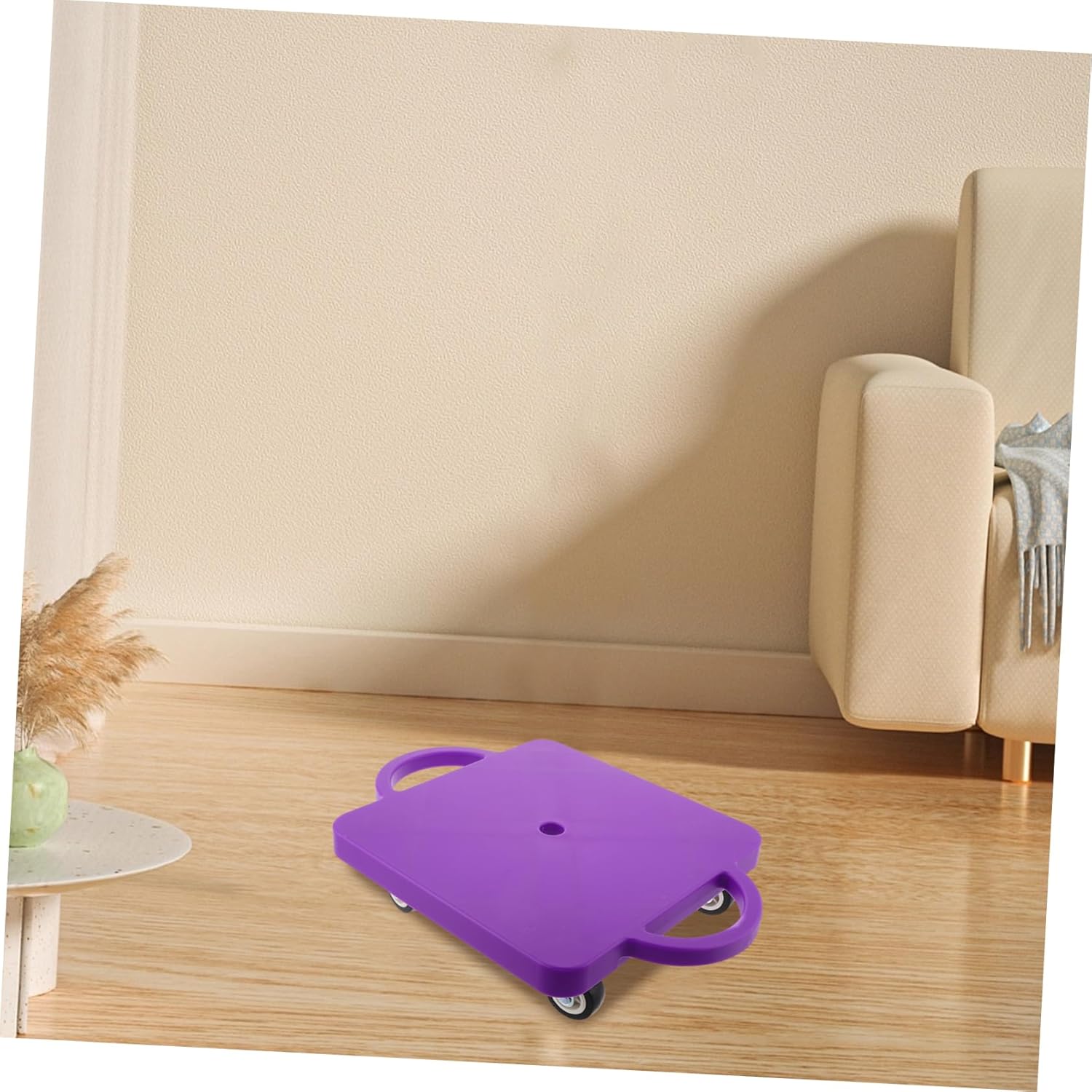 Garneck Boys and Girls Scooter Board Boy Girl Steering Wheel Sensory Integration Equipment for Preschoolers