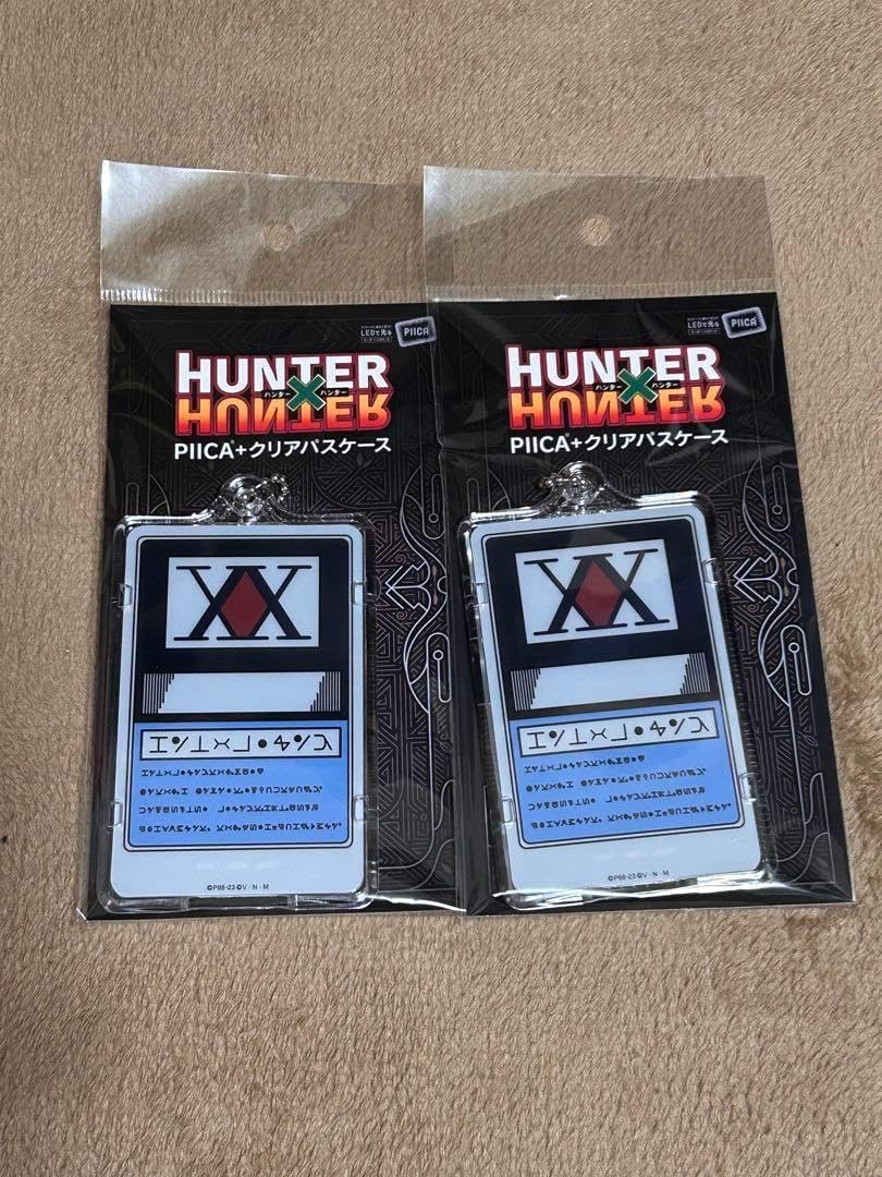 HUNTER HUNTER PIICA+クリアパスケース 2個セット パス ケース クリア