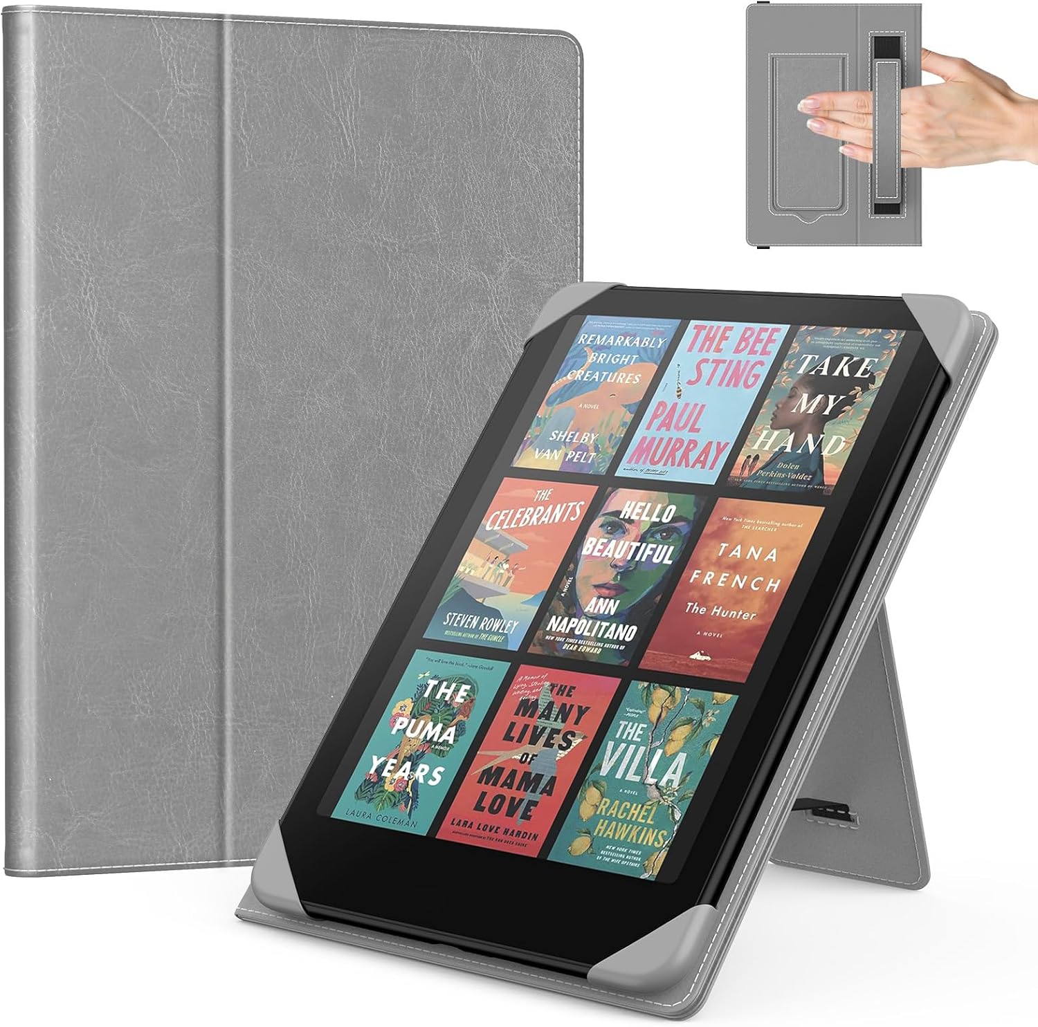 MoKo Universal Case for 6.8,7 Inch Paperwhite eReaders&Tablets, Dark Gray