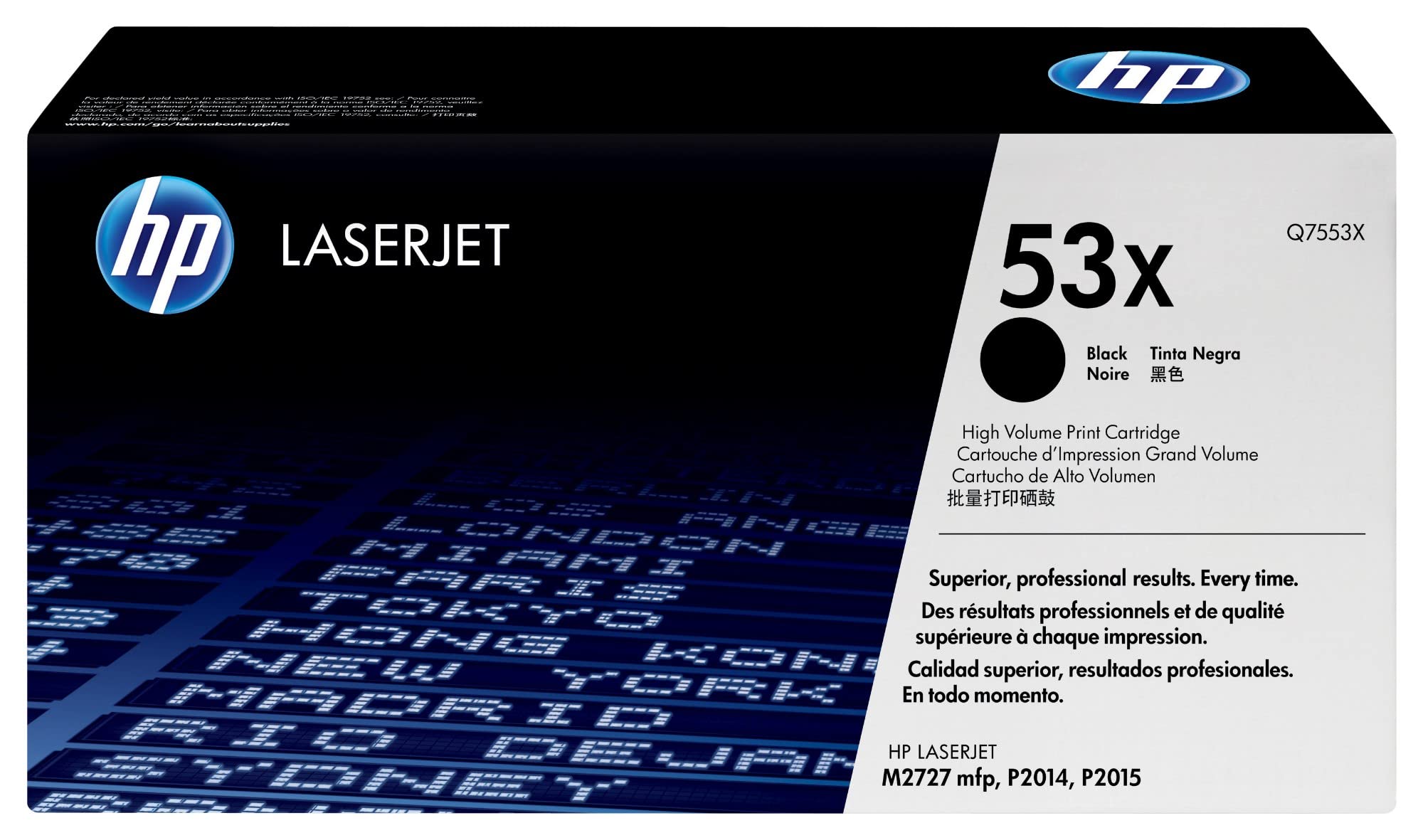 HP Q 7553 X Noir 53 X