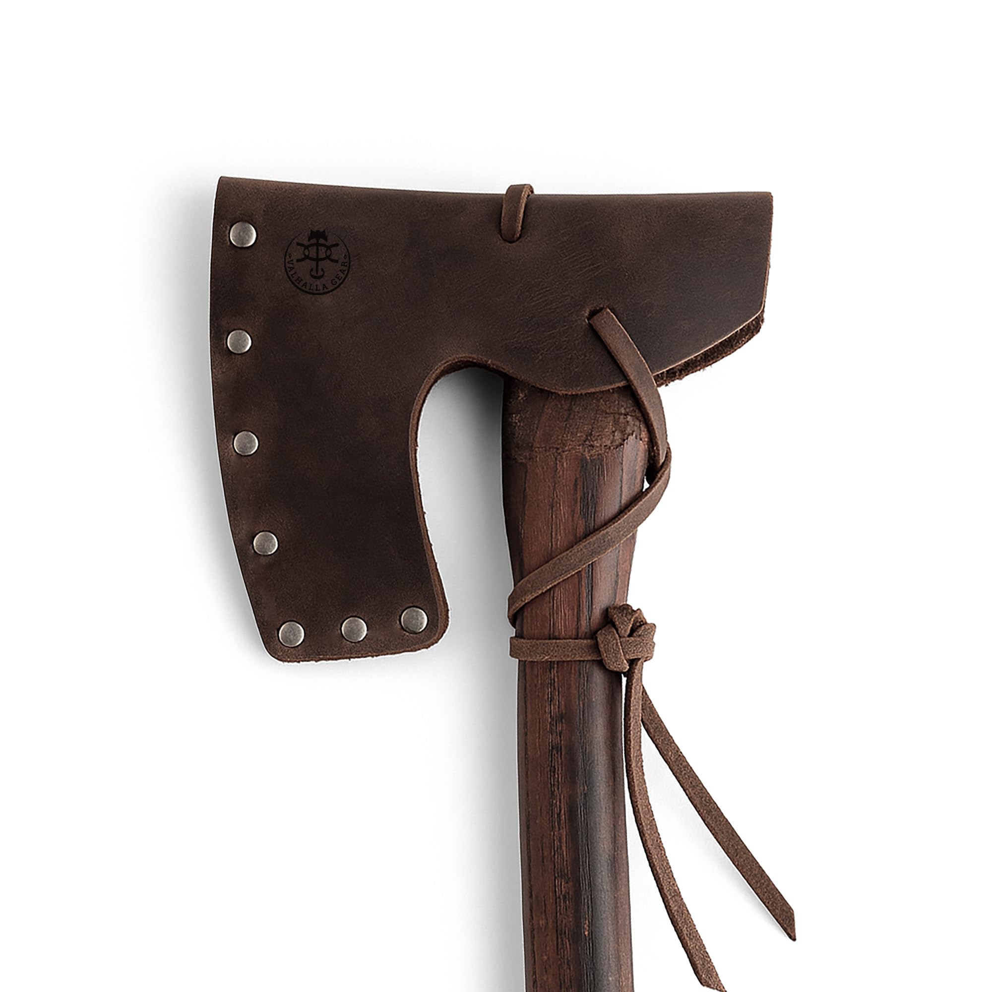 Valhalla Gear, Riveted Axe Head Sheath with String, Protector Case