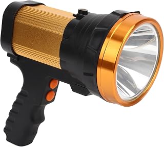 Handheld Light, Hight Brightness LED Rechargeable Flashlight Electric Lanterns for Outdoor Camping Home US Plug 110 to 250V