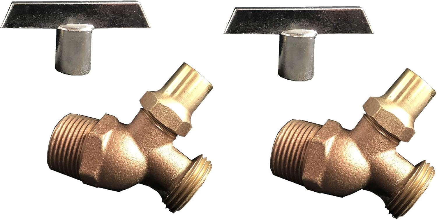 EZFLUID 1/2" MIP X 3/4" MHT Male Hose Threaded Hose