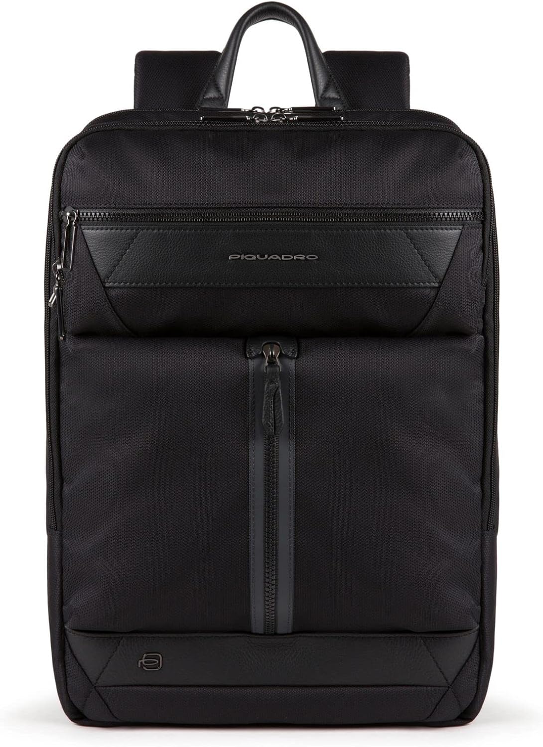Piquadro Backpack Ca5525w109 Men Handbag Leather And Fabric Black