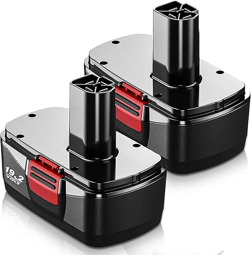 Paquete de 2 repuestos C3 actualizados a 4500mAh para Craftsman 19.2V batería Ni-MH compatible con batería Craftsman 19.2V 315.115410 315.11485
