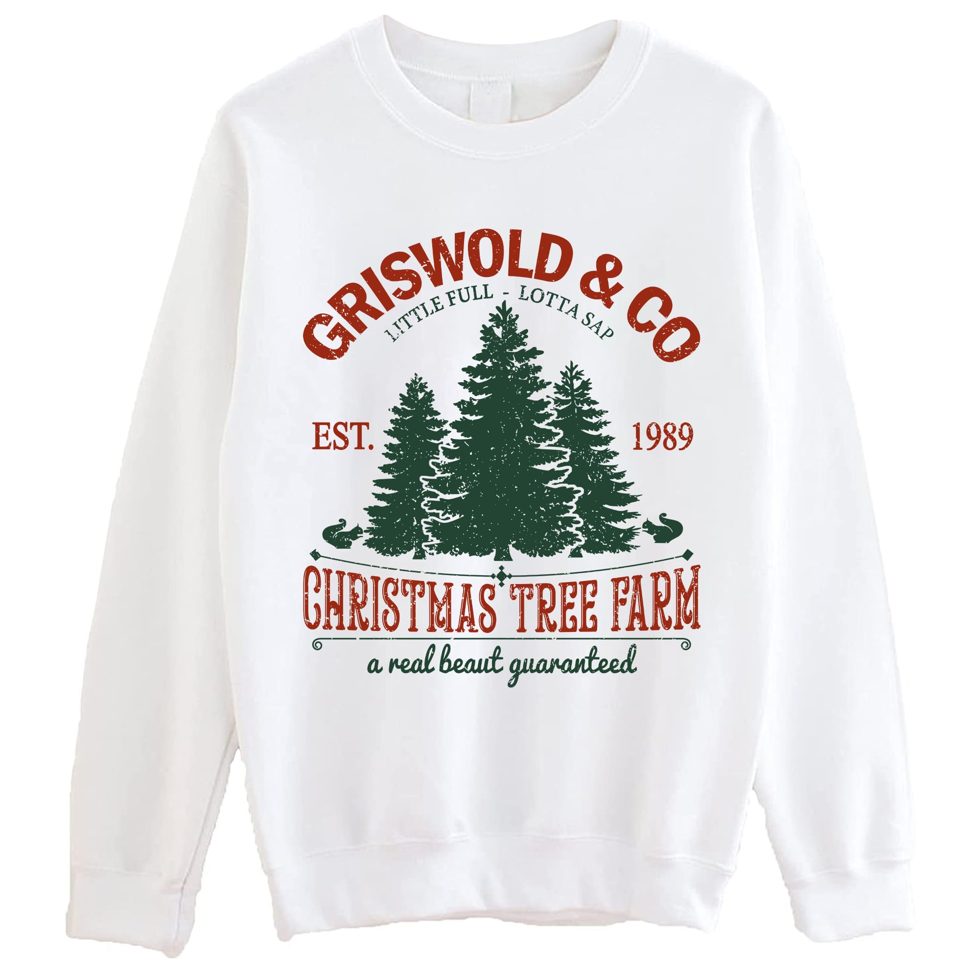 Griswold Christmas Tree Farm Sweatshirt - Christmas Movie Vintage Sweater, Holiday Crewneck