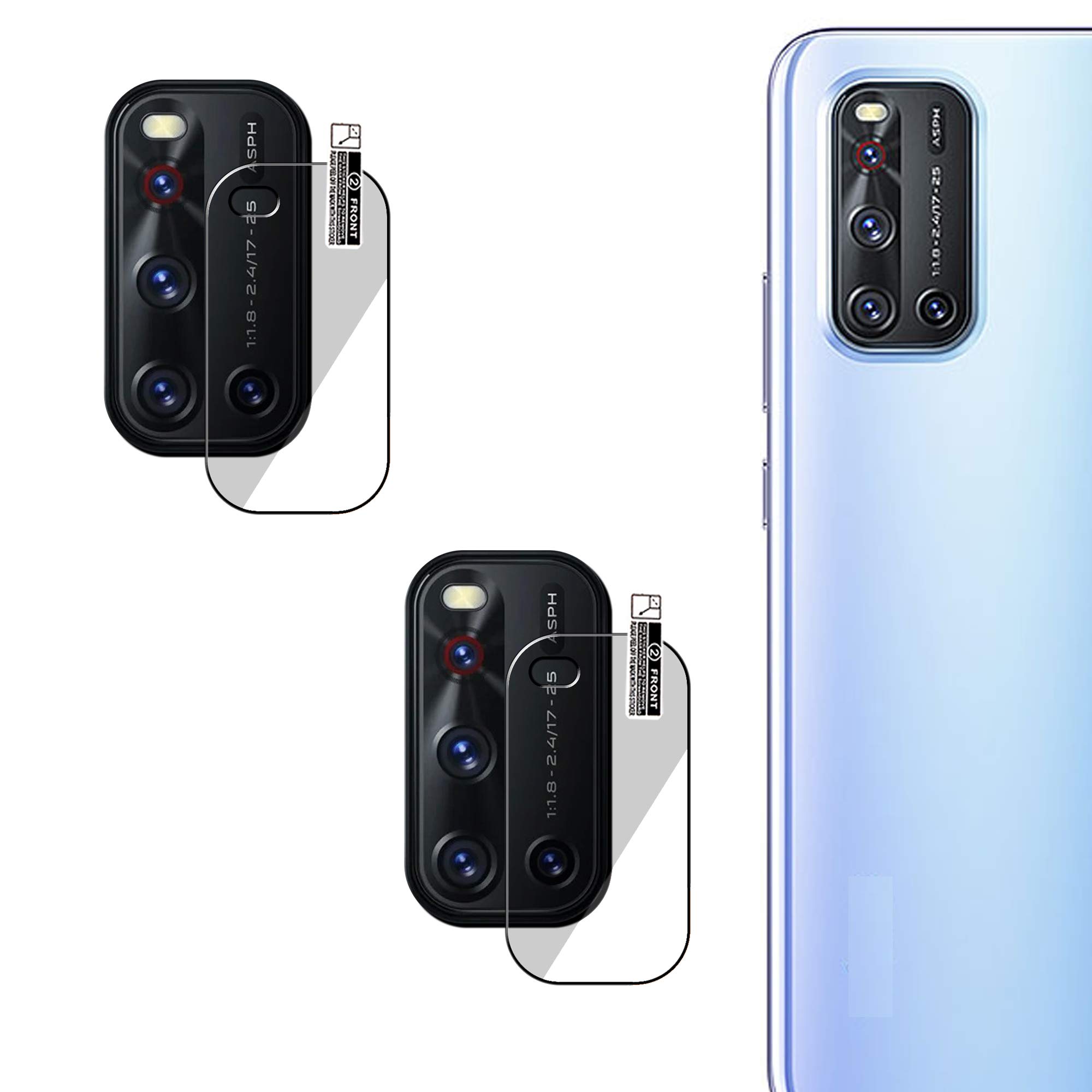 Vivo V19 Camera Lens Protector (Camera Lens Protect from The Scratches) (Pack of 2) (B09LDG6Q63) Amazon Price History, Amazon Price Tracker