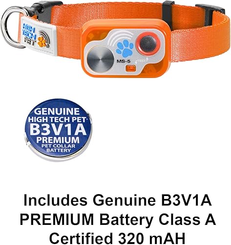 Miniatura 3 de High Tech Pet Brand - Collar automático para puerta de mascotas de alto rendimiento MS-5 Designer Series, incluye batería de clase A, diseño