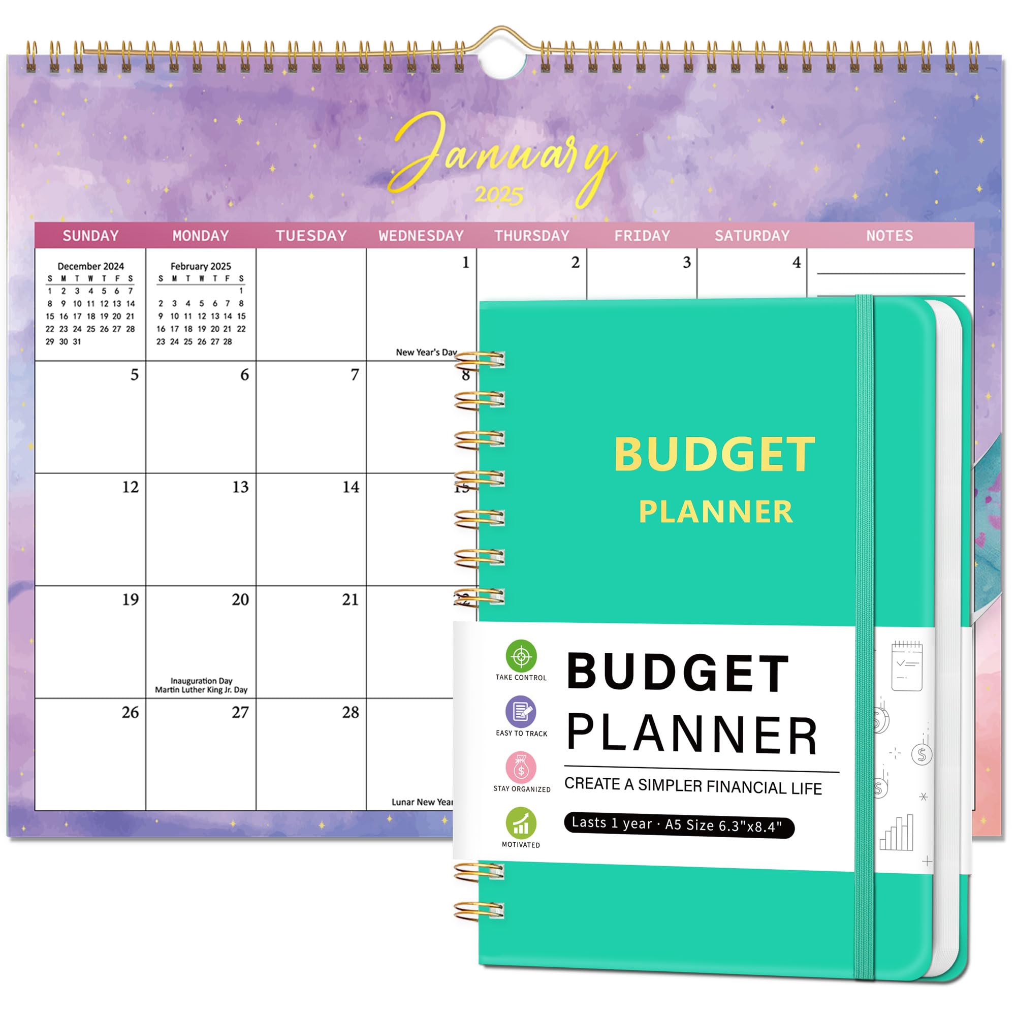 amazon-com-2025-calendar-budget-planner-modern-wall-calendar-14-x-11-monthly-financial-organizer-6-3-x-8-4-for-time-management-financial-planning-office-products