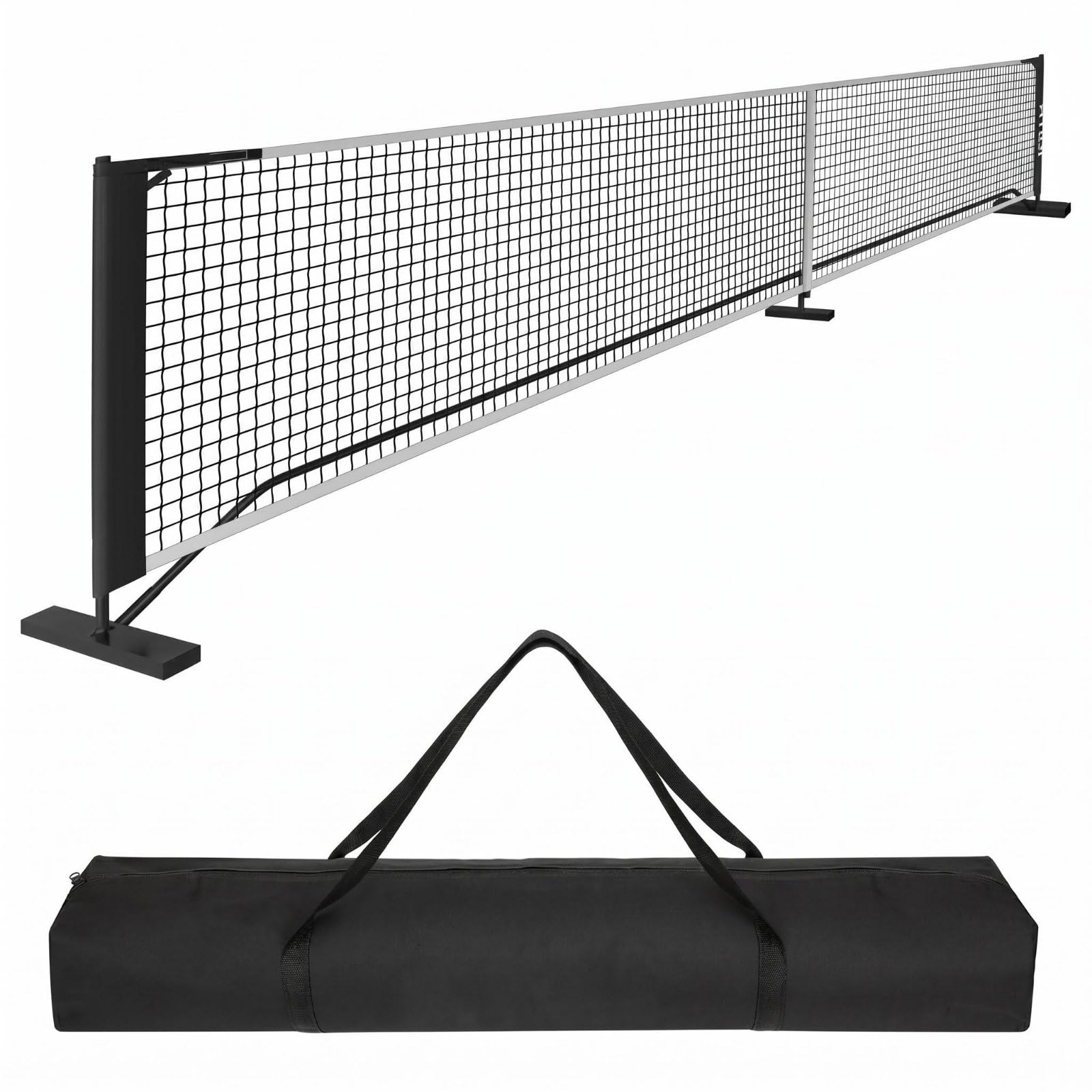 Rete Pickleball Portatile Standard 6,6,7 Metri Attrezzatura Sportiva Montaggio Rapido per Gara