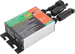 Micro inversor solar compacto para pequenos sistemas solares, amarração de grade eficiente para geração adequada de eletricidade, precauções de segurança, fácil instalação - 600W (GMI-150L-AC110V)