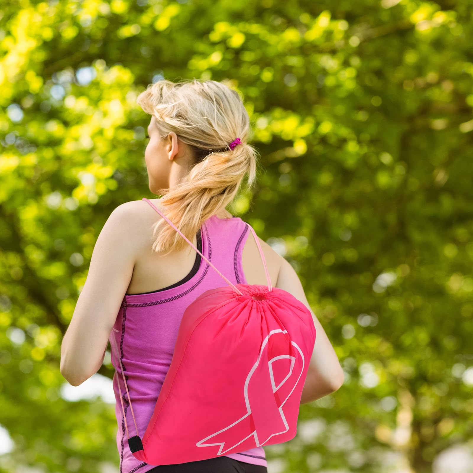 Under Armour Gym Bag: Fight Like A Girl Breast Cancer Awareness