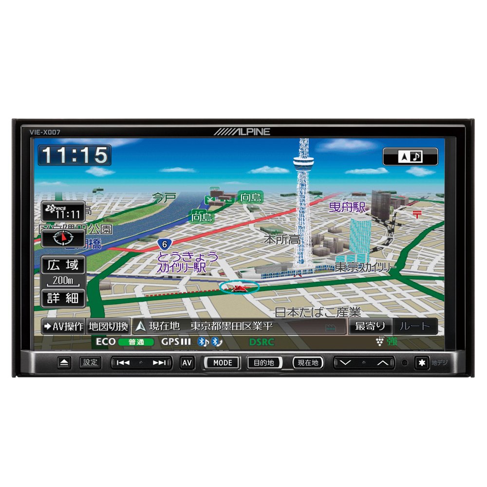 Amazon | アルパイン(ALPINE) N-BOXカスタム専用 SDナビ 7型 VIE-X007