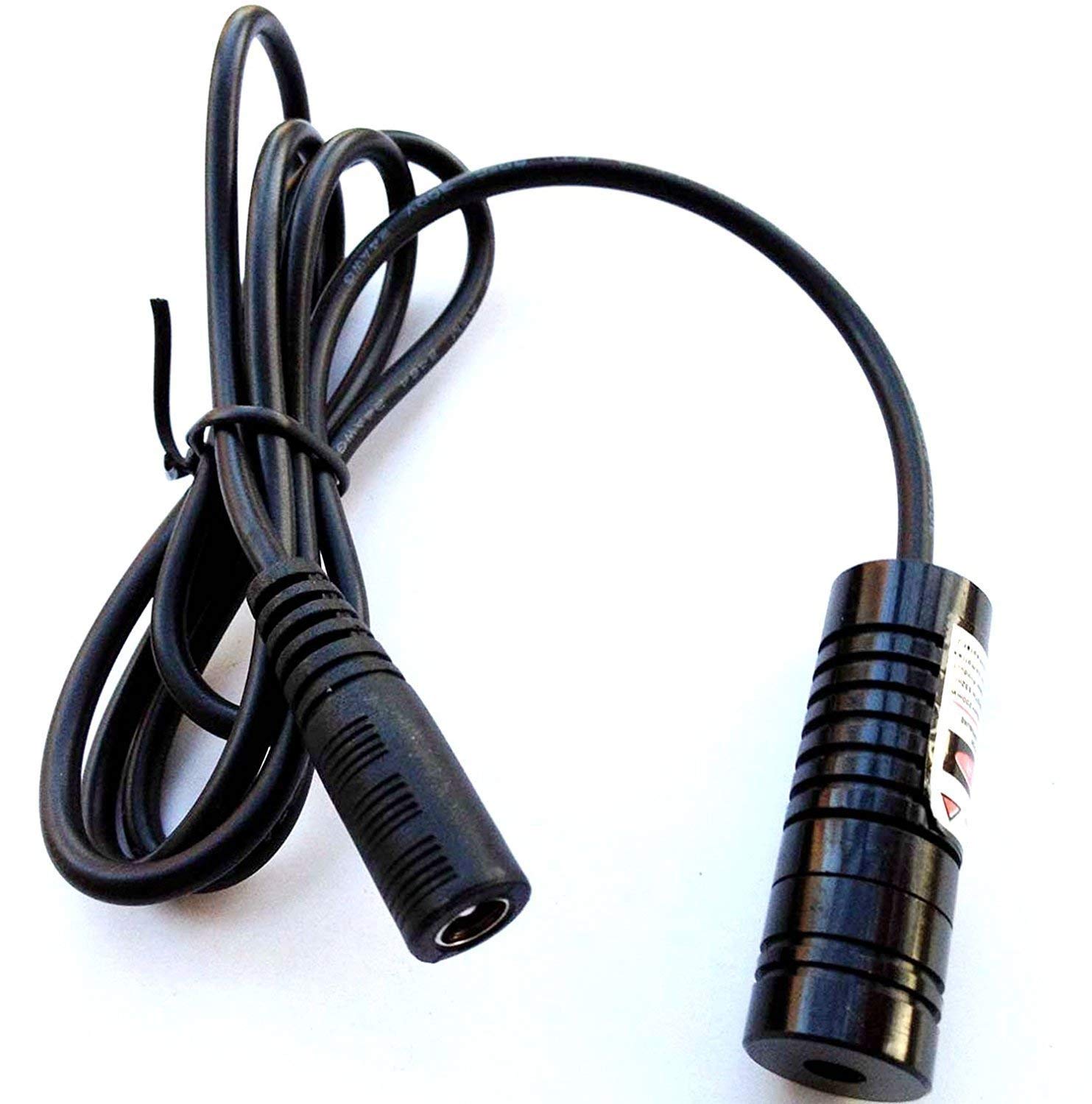 Ligne laser rouge 660nm haute visibilité 200mw avec support articulé et adaptateur secteur