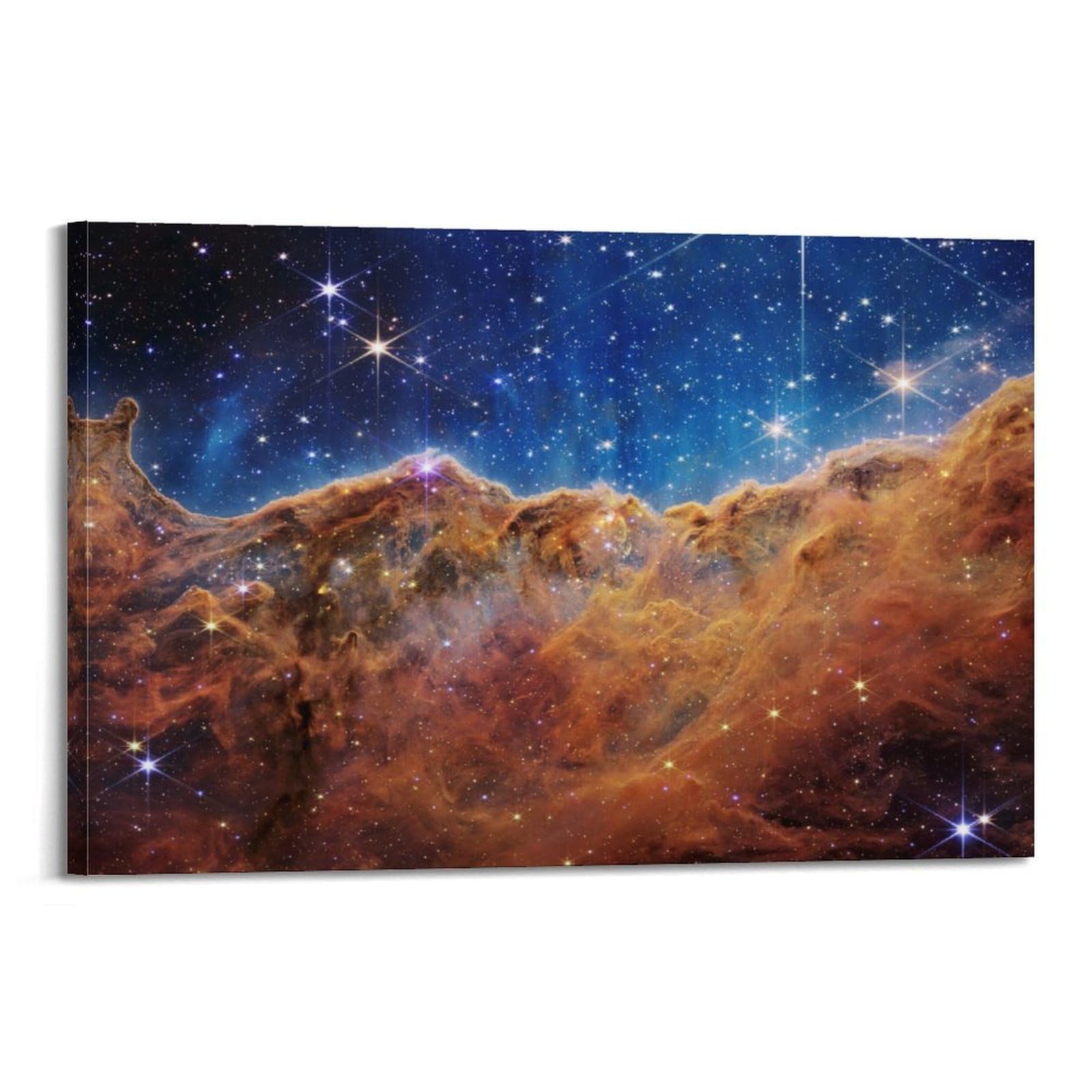 OKAHYS Carina Nebula Cosmic Cliffs Space Poster Decorative Painting Canvas Wall Artworks Picture 24x36inch(60x90cm)