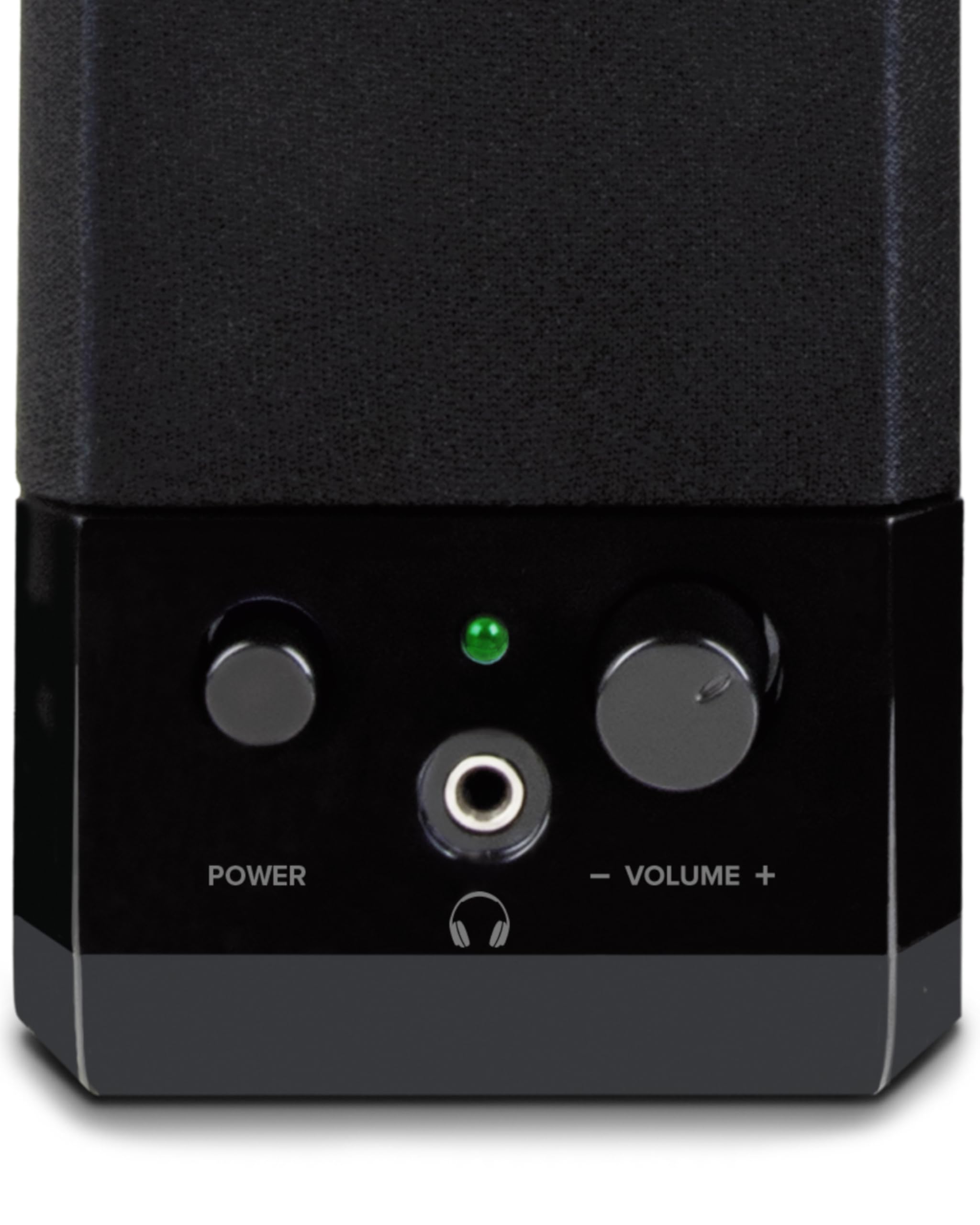 Speedlink Event Stereo Speakers SL-8004-BK, 2-Piece Desktop Set, USB Powered, Slimline Design, 3.5 Millilitre Jack Plug, 5W RMS Output Power, Black