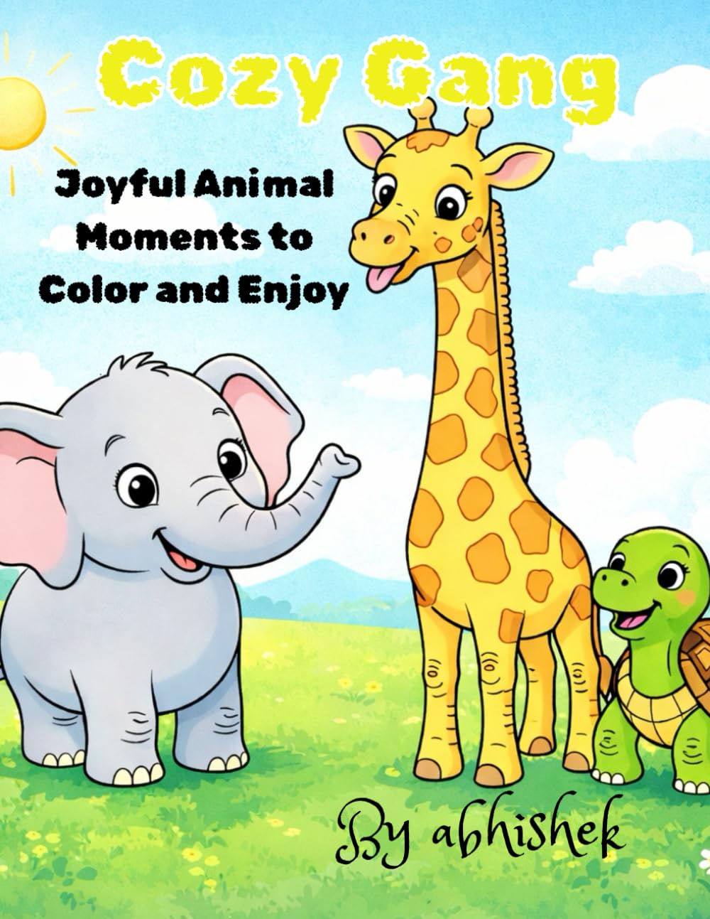 Cozy Gang: Joyful Animal Moments to Color and Enjoy