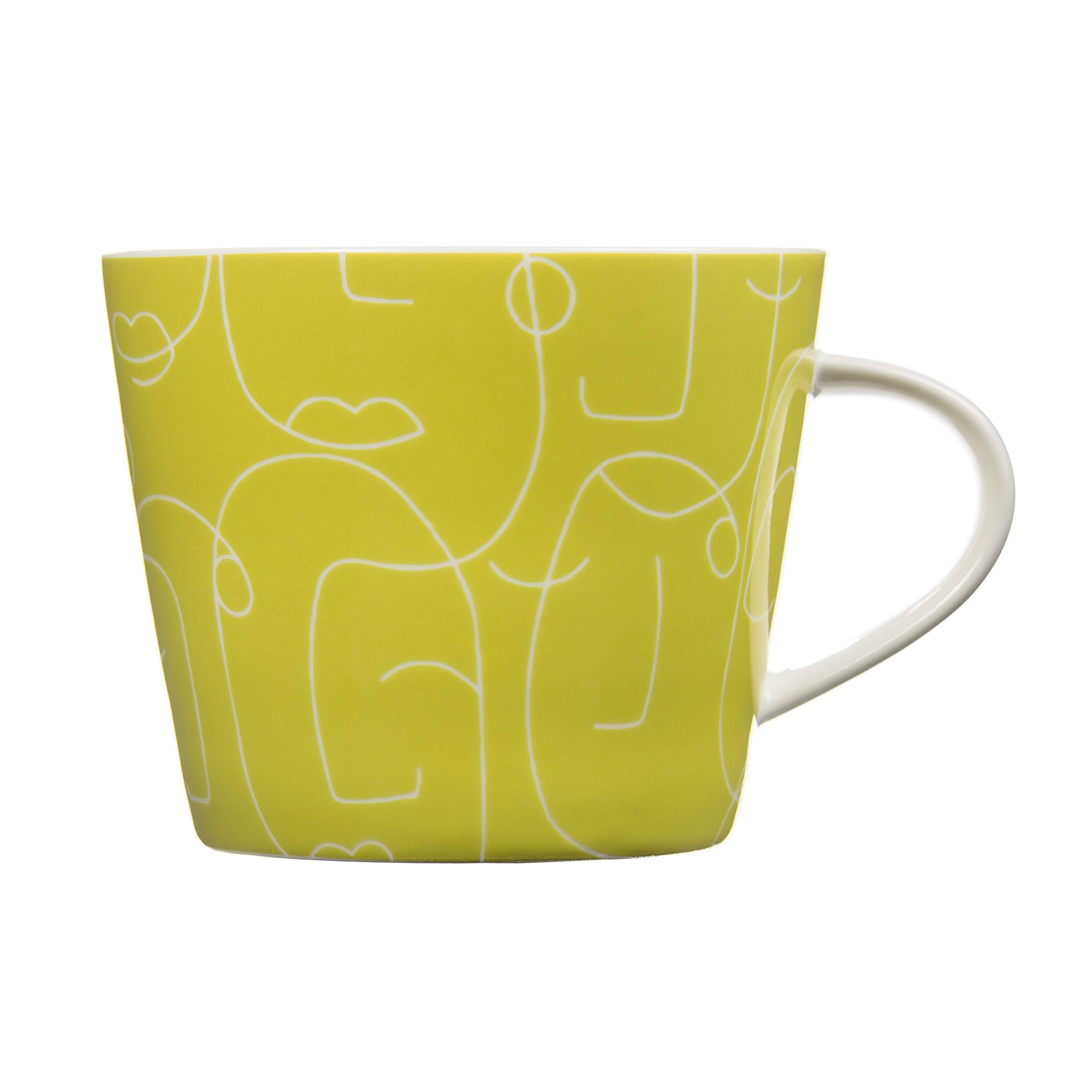 Scion Yellow Living - Keith Brymer Jones Collaboration Range - Epsilon Ceramic Mug - Zest - 350Ml
