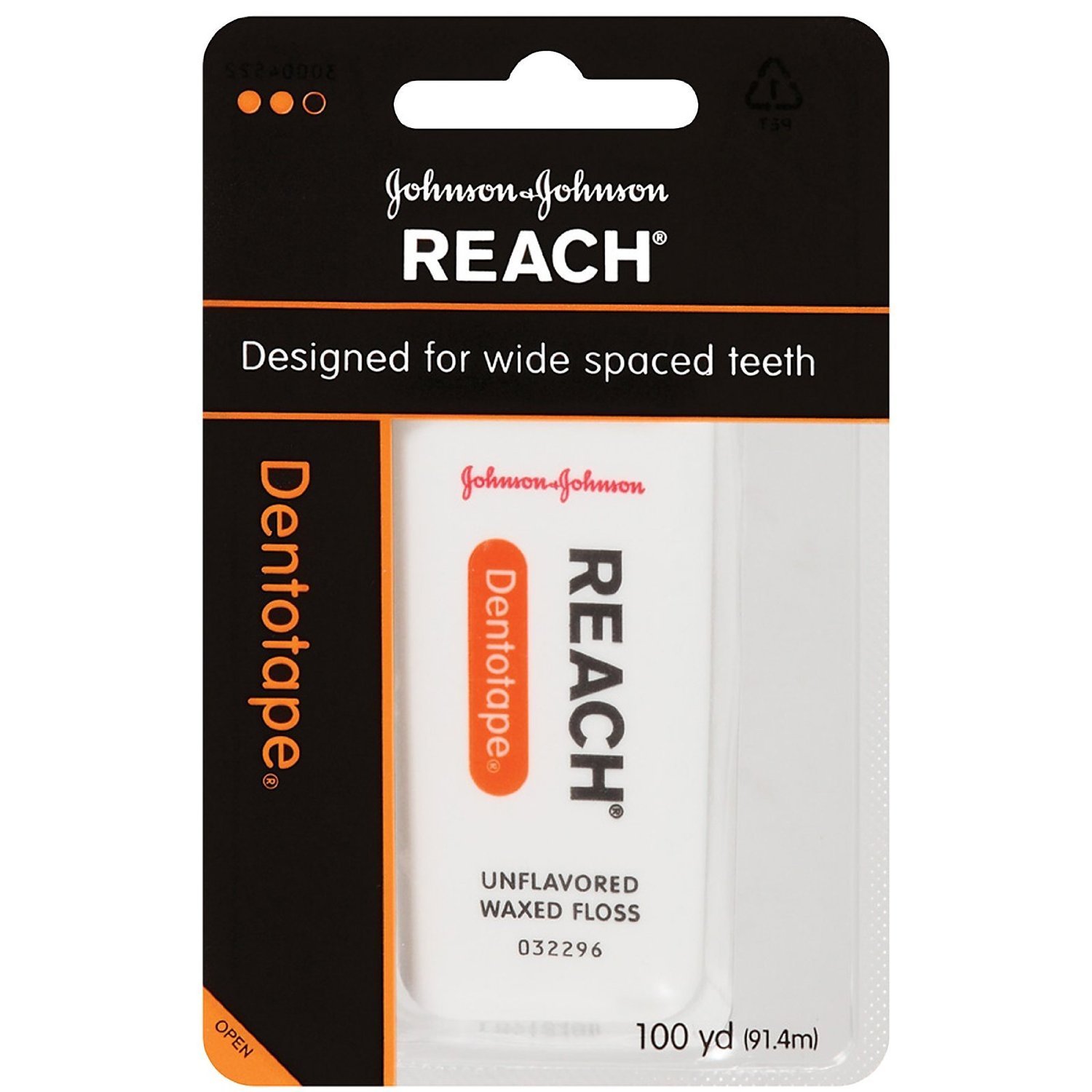Reach Dentotape Waxed Dental Floss with Extra Wide