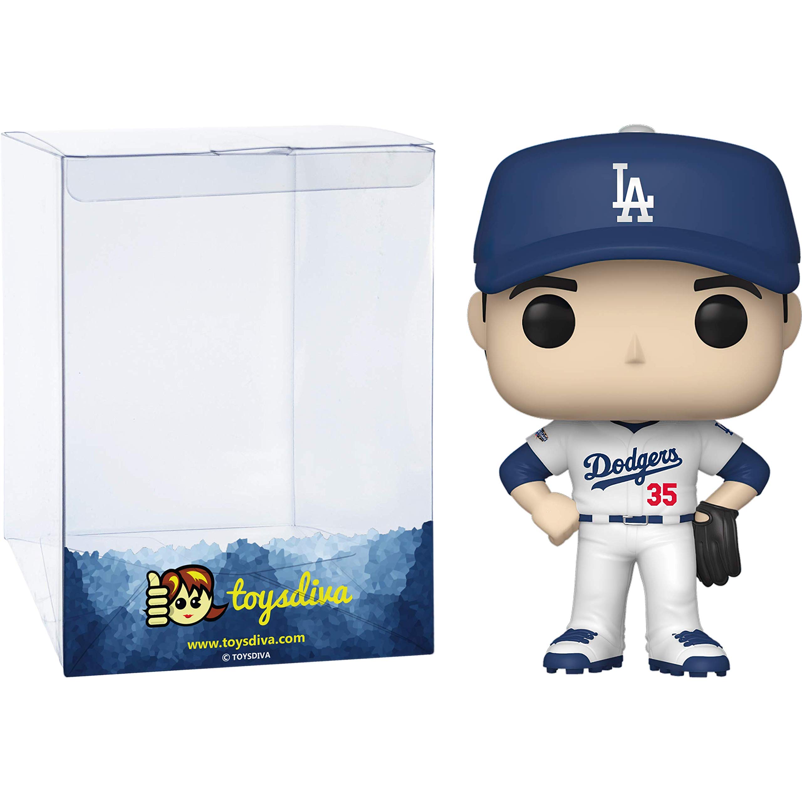 Cody Belling e r [Dodge r s]: Funk o Pop! Vinyl Figure Bundle with 1 Compatible 'ToysDiva' Graphic Protector (038 - 46819 - B)