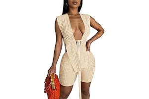 The Ultimate Sexy Short Set: Elevate Your Style with Edgy Bandage Details